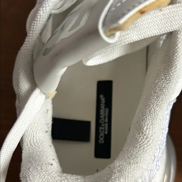 Dolce & Gabbana White Sneakers - Picture 8 of 8